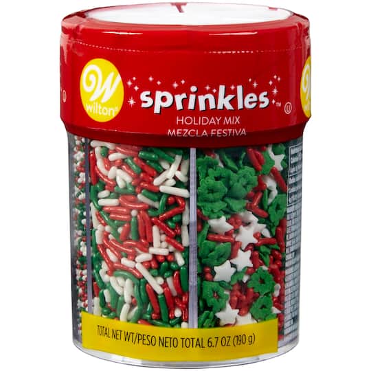 Wilton&#xAE; Holiday Mix Sprinkles&#x2122;